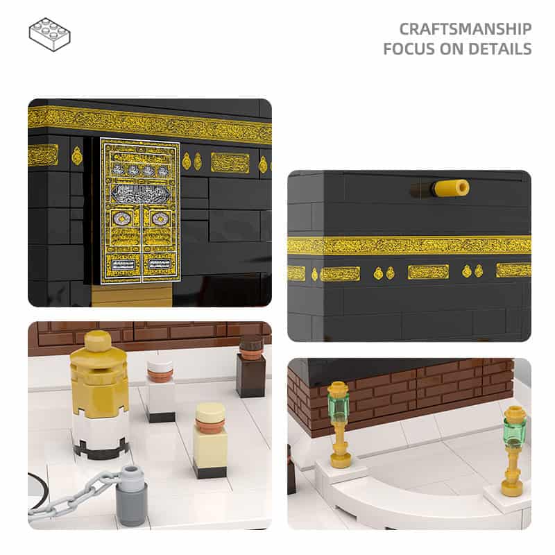 Detailed Representation of Kaaba