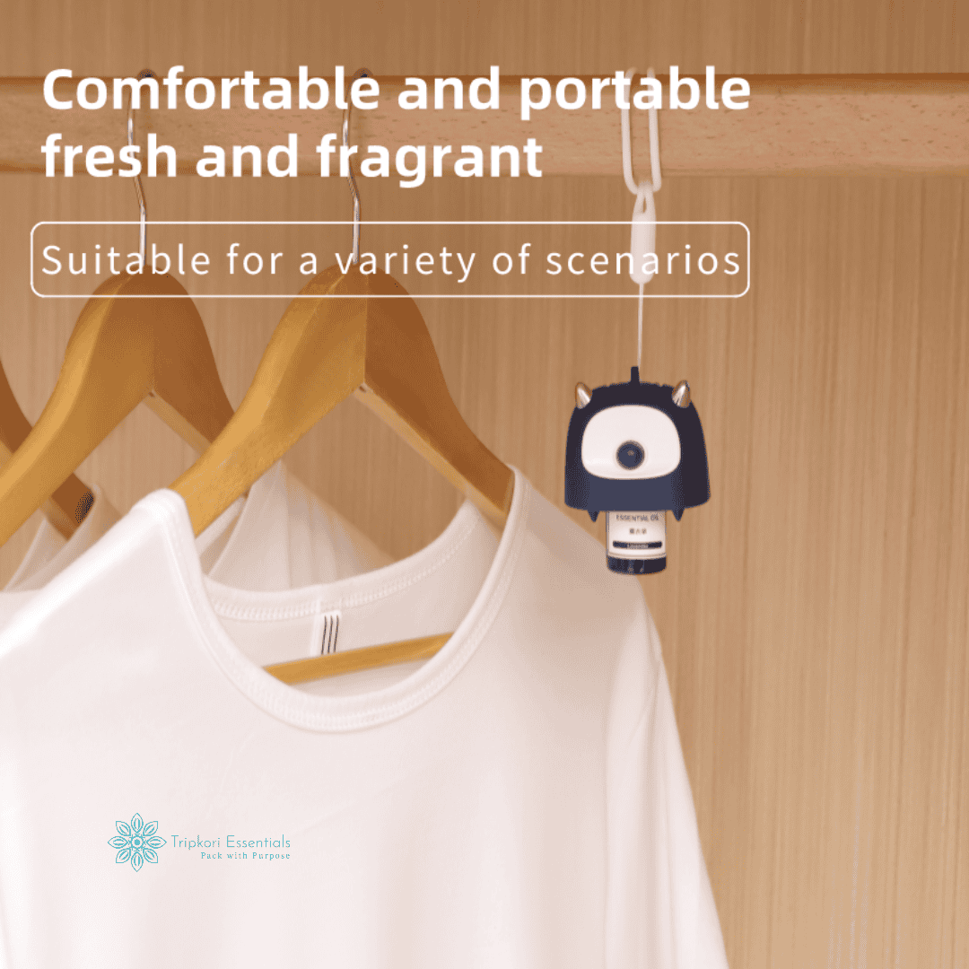Aroma diffusers in closet