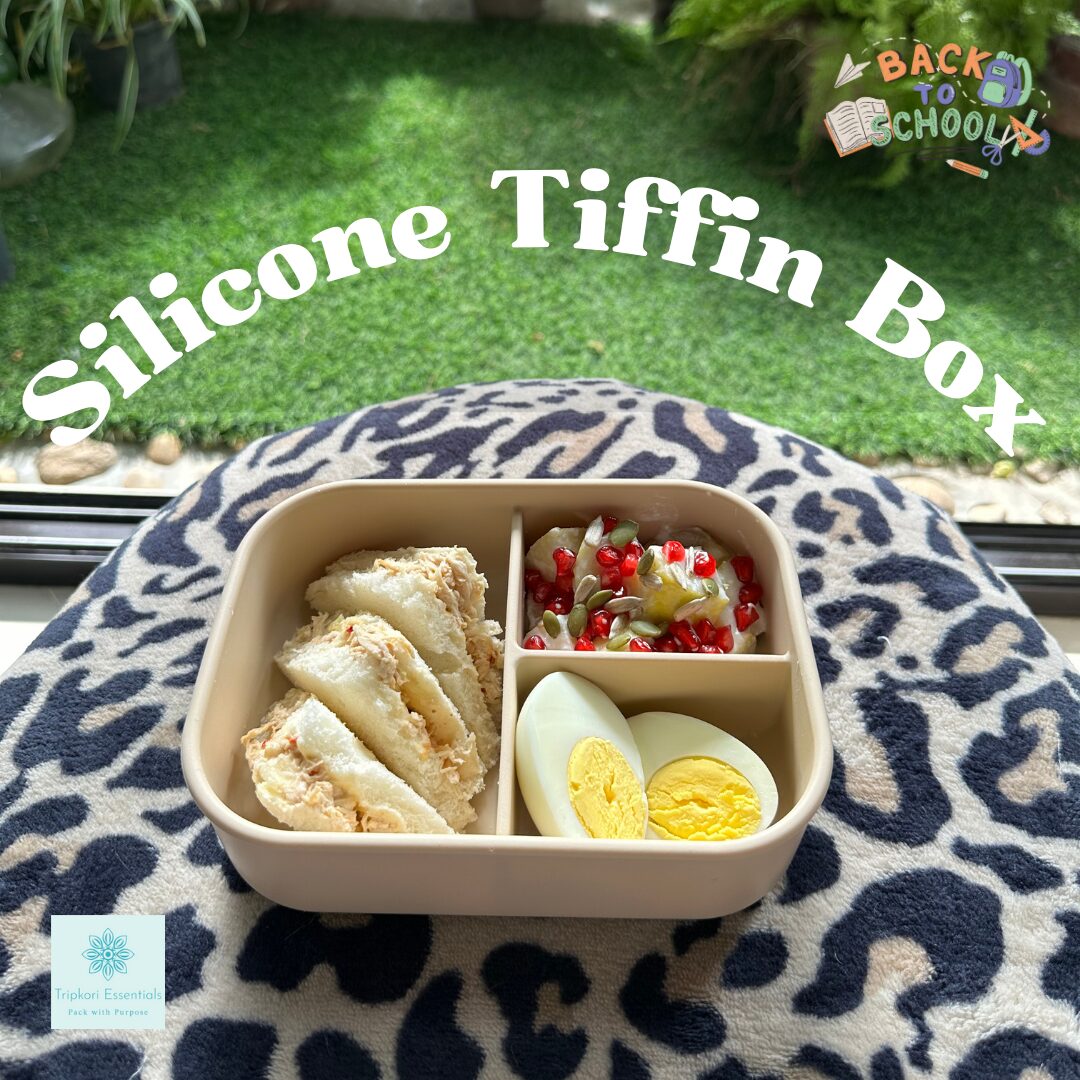 Silicone Tiffin Box 3 compartment