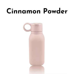 Silicone Water Bottle Cinnamon Powder