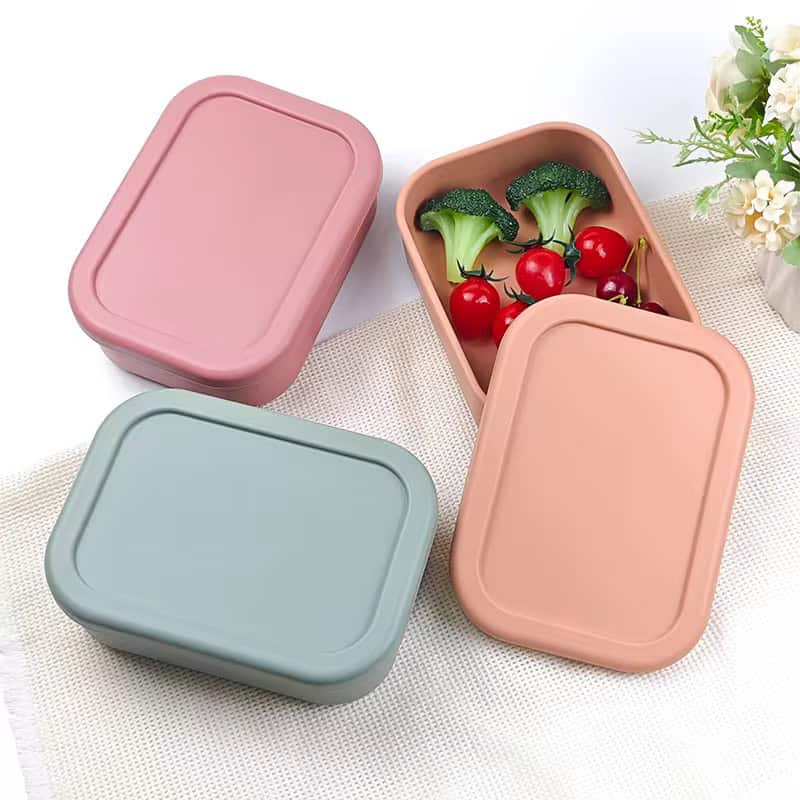 Silicone Lunch Box No Compartment