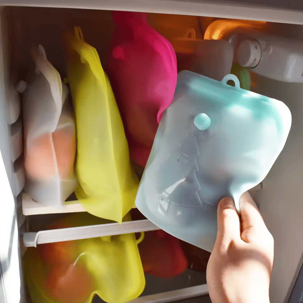 Freezer Safe Silicone Storage Bags