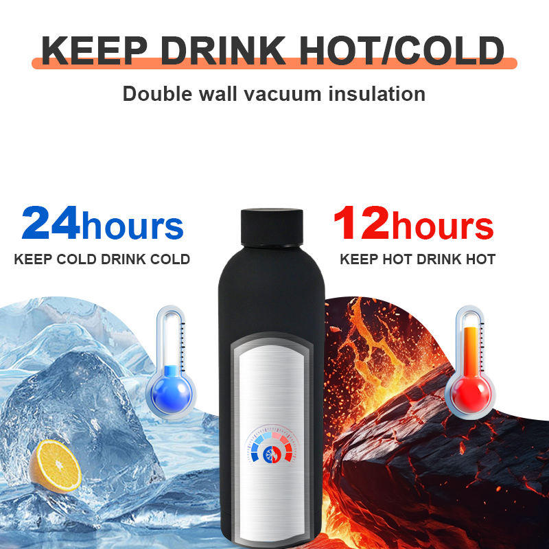 Hot and Cold Vacuum Insulated Water Bottle