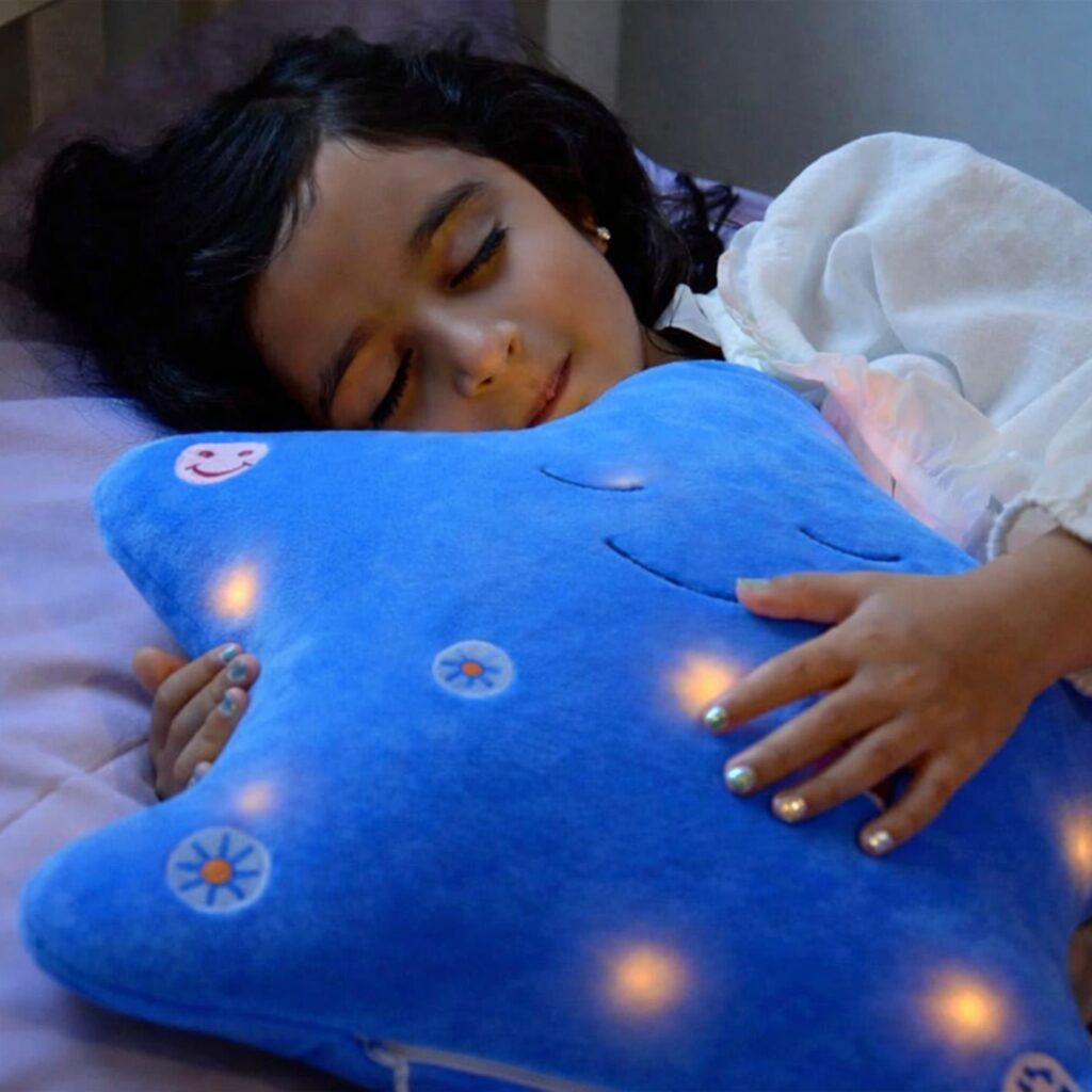 Kids Quran Pillow Blue
